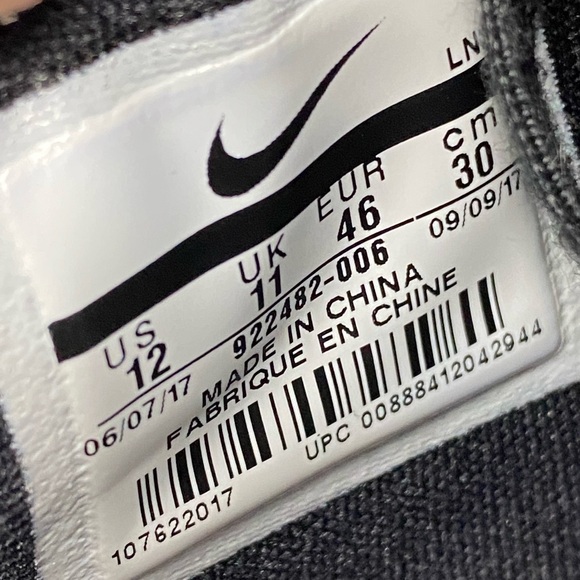 Nike Kobe Mamba A.D. Mid Black Pink Gum Basketball Shoe 922482-006 Men’s 12 - Picture 12 of 12